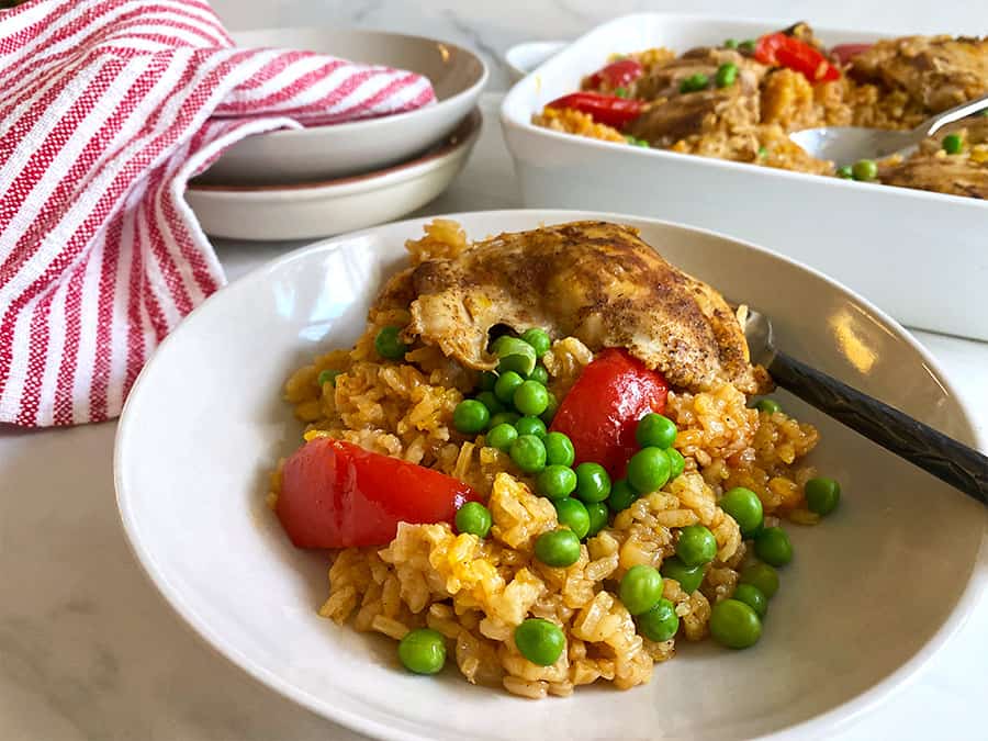 Cuban chicken and rice