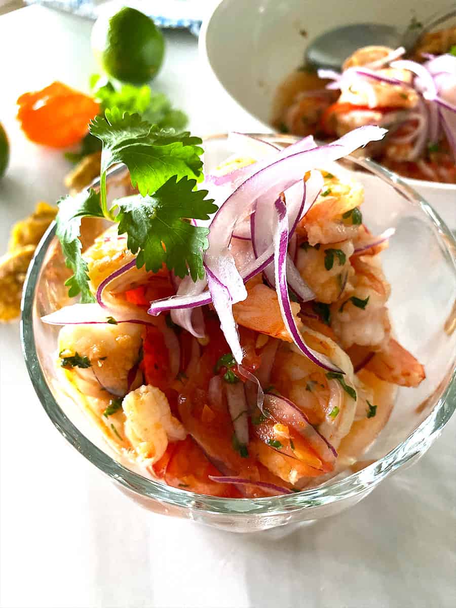 shrimp ceviche cocktail