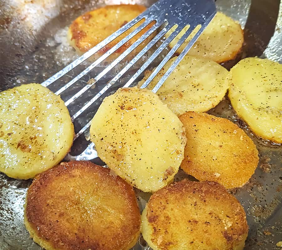fried potato slices